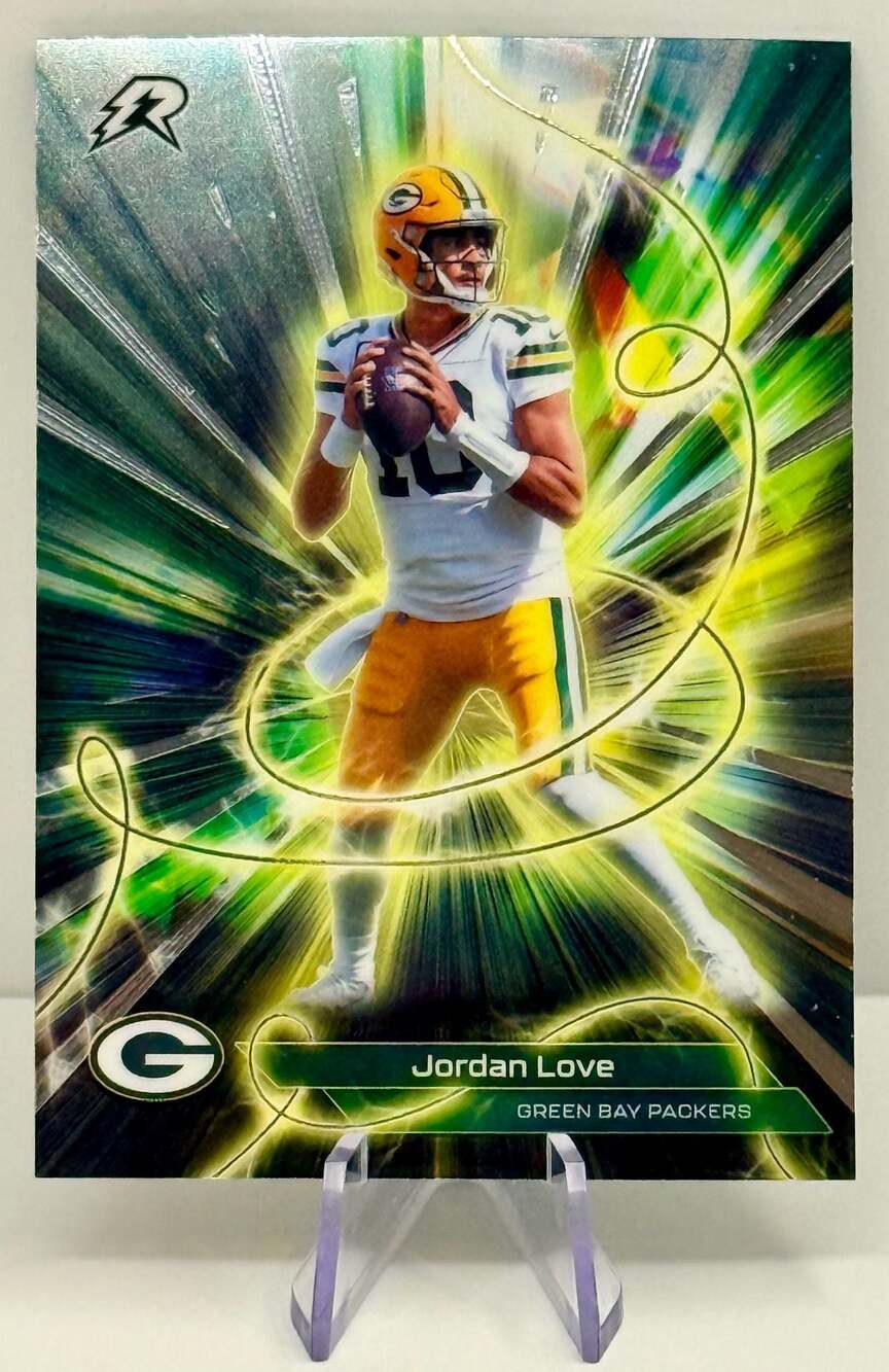 Jordan Love 2025 Topps Resurgence Conductors Green Bay Packers Football Card